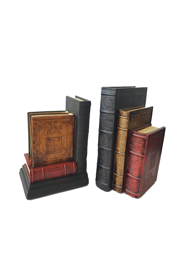 CLASSIC BOOK STYLE BOOKENDS image 2